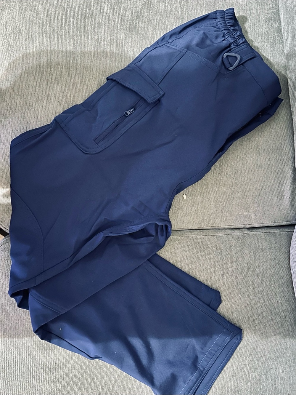 Men's Navy Performance Cargo Pants tactical gear pants water proof